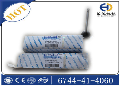 小松發動機6744-41-4060進排氣門 發動機大修件 挖掘機配件